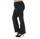 InstantFigure Curvy Plus Size Straight Wide Leg Pant 16803MC, Torrance, California, CA