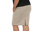 InstantFigure Curvy Plus Size Short Pencil Skirt with Back Zip 16807MC, Laurel, Maryland, MD