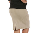 InstantFigure Curvy Plus Size Short Pencil Skirt with Back Zip 16807MC, Kingsport, Tennessee, TN