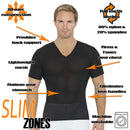Insta Slim I.S.Pro USA Power Mesh Compression V-Neck 180VS0001, Elizabeth, New Jersey, NJ