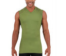 Insta Slim I.S.Pro USA Big & Tall Medium Compression Sleeveless High V-neck Shirts - 2VAT013BT
