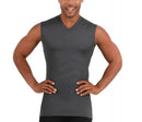 Insta Slim USA Medium Compression Sleeveless High V-neck Shirt-2VAT013, Lee''''s Summit, Missouri, MO