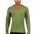 Insta Slim Big & Tall Medium Compression Long Sleeve V-Neck 2VLST01BT, Monroe, Louisiana, LA