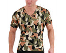 Insta Slim Big & Tall Camo Activewear Short Sleeve V-neck 3VAT001BT, Knoxvoille, Tennessee, TN