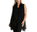 InstantFigure InstaWrap Sheer Mesh Long Shawl Coverup 33COLS, Santa Ana, California, CA