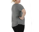 Short Sleeve Top W/Front V-Cutout 3531906C, Streeterville, Chicago, IL
