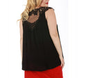 Curvy Plus Size Sleeveless V Neck Top Front Tie 3532464C, Chandler, Arizona, AZ