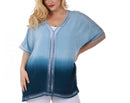 Curvy Plus Size Tie Dye Caftan Fashion Top 3532488C, Spartanburg, South Carolina, SC
