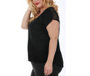 Top w/Front Overlap & Lace Inset 3533248, Brownsville, Texas, TX