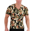 Insta Slim Big & Tall Camo Activewear Short Sleeve V-neck 3VAT001BT, Greensboro, North Carolina, NC