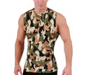 Insta Slim Camo Activewear High Crew Tank - 3MAT018, Lake Charles, Louisiana, LA