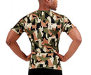 Insta Slim Camo Activewear Short Sleeve Crew Neck 3TAT001, Riverside, California, CA