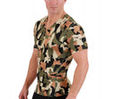 Insta Slim Big & Tall Camo Activewear Short Sleeve V-neck 3VAT001BT, Rogers Park, Chicago, IL