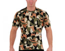Insta Slim Big & Tall Camo Activewear Crew Neck 3MAT019BT, Huntington Beach, California, CA