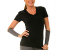 InstantFigure Activewear Compression Short Sleeve V-Neck Top - AWT023, Garden City, Kansas, KS