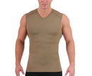 Insta Slim USA Medium Compression Sleeveless High V-neck Shirt-2VAT013, Chesapeake, Virginia, VA