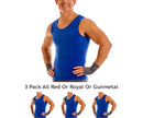 3-Pack Insta Slim USA Activewear High Compression Muscle Tank MA0003, Easton, Pennsylvania, PA