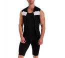 Insta Slim Compression Activewear Color Block Zip Up Vest MA0012, Schenectady, New York, NY