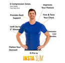 Insta Slim Big & Tall Activewear Compression Crew Neck TA0001BT, Murray, Kentucky, KY
