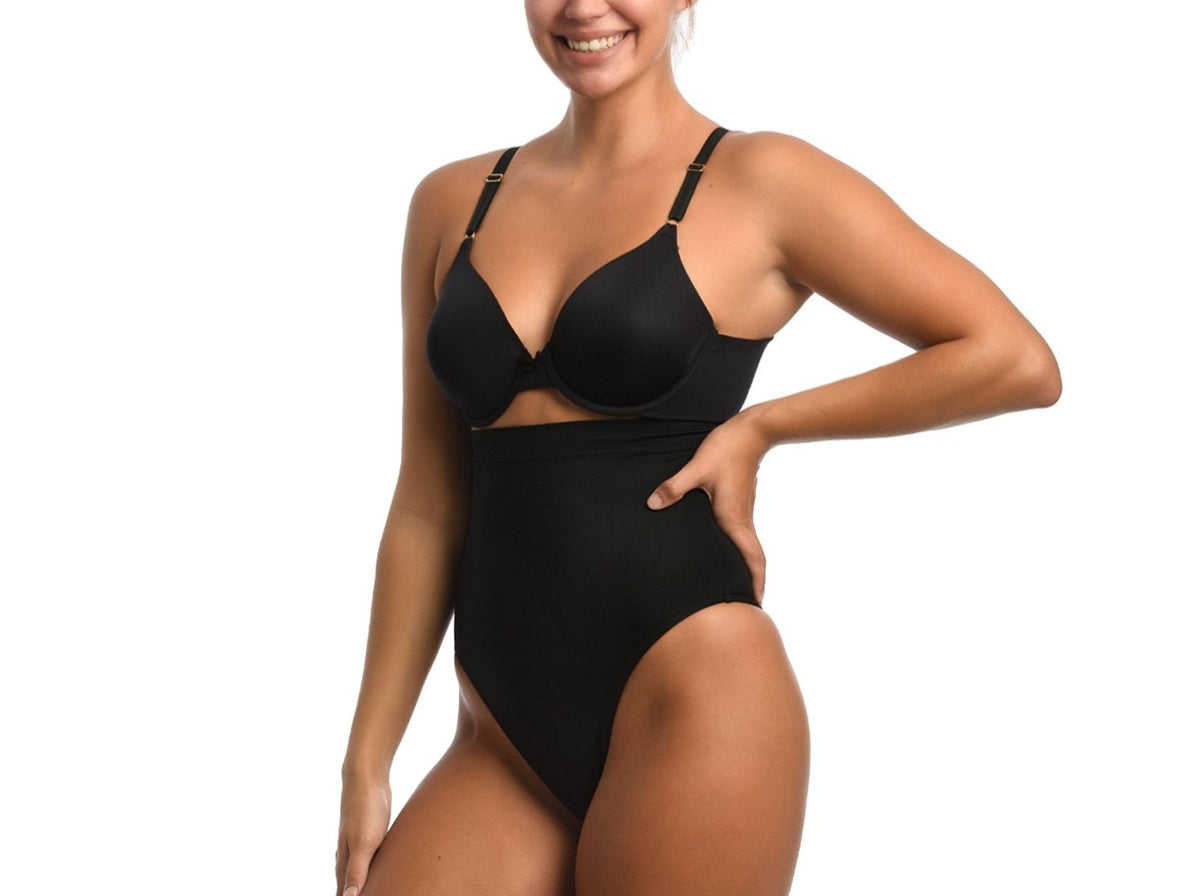 InstantFigure Women's Firm Double Control High-Waist Full Coverage