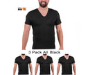 3-Pack Insta Slim Big &Tall Compression V-Necks, SAN FRANCISCO, California, CA