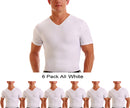 6-Pack Insta Slim Big & Tall Compression V-Necks VS0006BT, Greer, South Carolina, SC