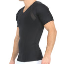 Insta Slim I.S.Pro USA Compression W/Power Mesh Compression Side & Back Panel Shirt VS2307, Los Angeles, California, CA