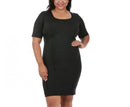 InstantFigure Curvy Plus Size Short Slimming Dress WDA027C, Radcliff, Kentucky, KY
