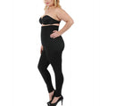 InstantFigure Plus Size Hi-Waist Compression Leggings WPL016C, Culver City, California, CA