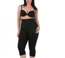InstantFigure Plus Size Hi-Waist Double Control Capri Leggings WPL017C, Orlando, Florida, FL