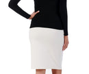 InstantFigure Short Pencil Skirt with Elastic Waist 168024, Erie, Pennsylvania, PA