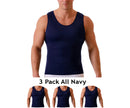 3-Pack Insta Slim Compression Muscle Tank, PHILADELPHIA, Pennsylvania, PA