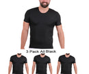 3-Pack Insta Slim Big &Tall Compression Crew Necks, Austin, Texas, TX