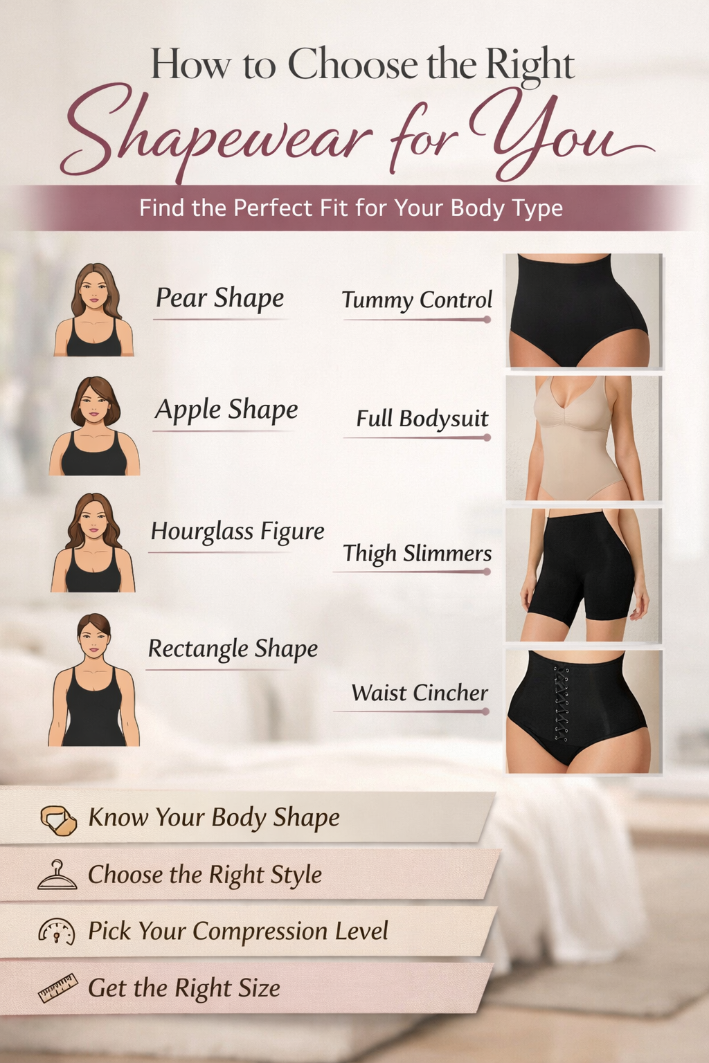How to Choose the Right Shapewear for Your Body Type: A Complete Guide