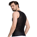 Insta Slim Men’s Mesh Hollow-Out Muscle Tank Top 103MS0001