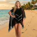 InstantFigure Shahl Instawrap Short Mesh Coverup 33COSS