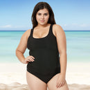 InstantFigure Compression Swimwear Tankini Top 13262T