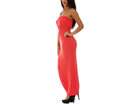 Strapless long dress 153622