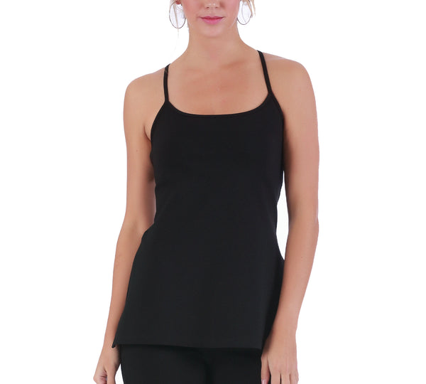 InstantFigure Cami Top W/Side Slits 168020T, Ann Arbor, Michigan, MI