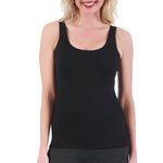 InstantFigure Camiseta sin mangas informal con cuello redondo 168021