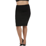 InstantFigure Curvy Falda lápiz corta de talla grande 168024C