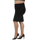 InstantFigure Curvy Plus Size Short Pencil Skirt 168024C