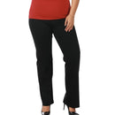 InstantFigure Curvy Plus Size Straight Wide Leg Pant 16803MC