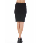 InstantFigure Short Pencil Skirt with Back Zip 16807M