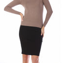 InstantFigure Short Pencil Skirt with Back Zip 16807M