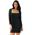 InstantFigure Mock Bolero Short Dress 168778