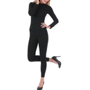 InstantFigure Mock Neck Pant Jumpsuit 16919P, San Antonio, Texas, TX