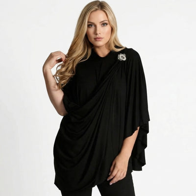 InstantFigure Instawrap Convertible Short Shahl With Arm Holes 169COSS