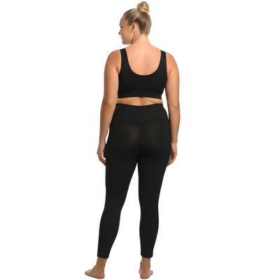 InstantFigure Power Plus Size Mesh Hi-waist leggings 180PL028C