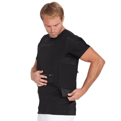 I.S.Pro Tactical Compression 4 Zip Pocket Carrier Crewneck 1CC0021, Peachtree City, Georgia, GA